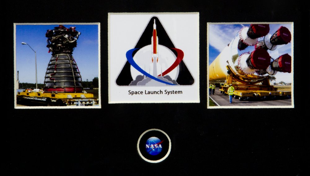 Space Launch System Commemorative Print