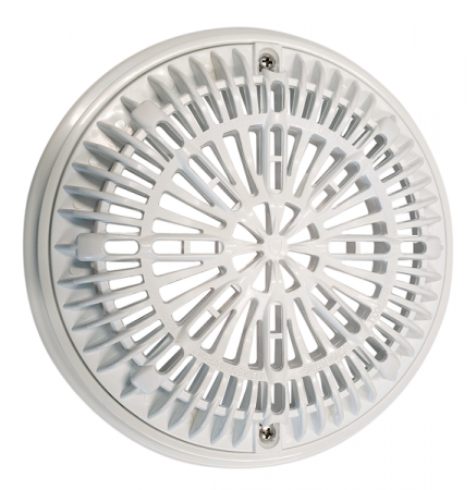 Main Drain Grate, Waterway Anti Vortex, Round, White - 642-2330 