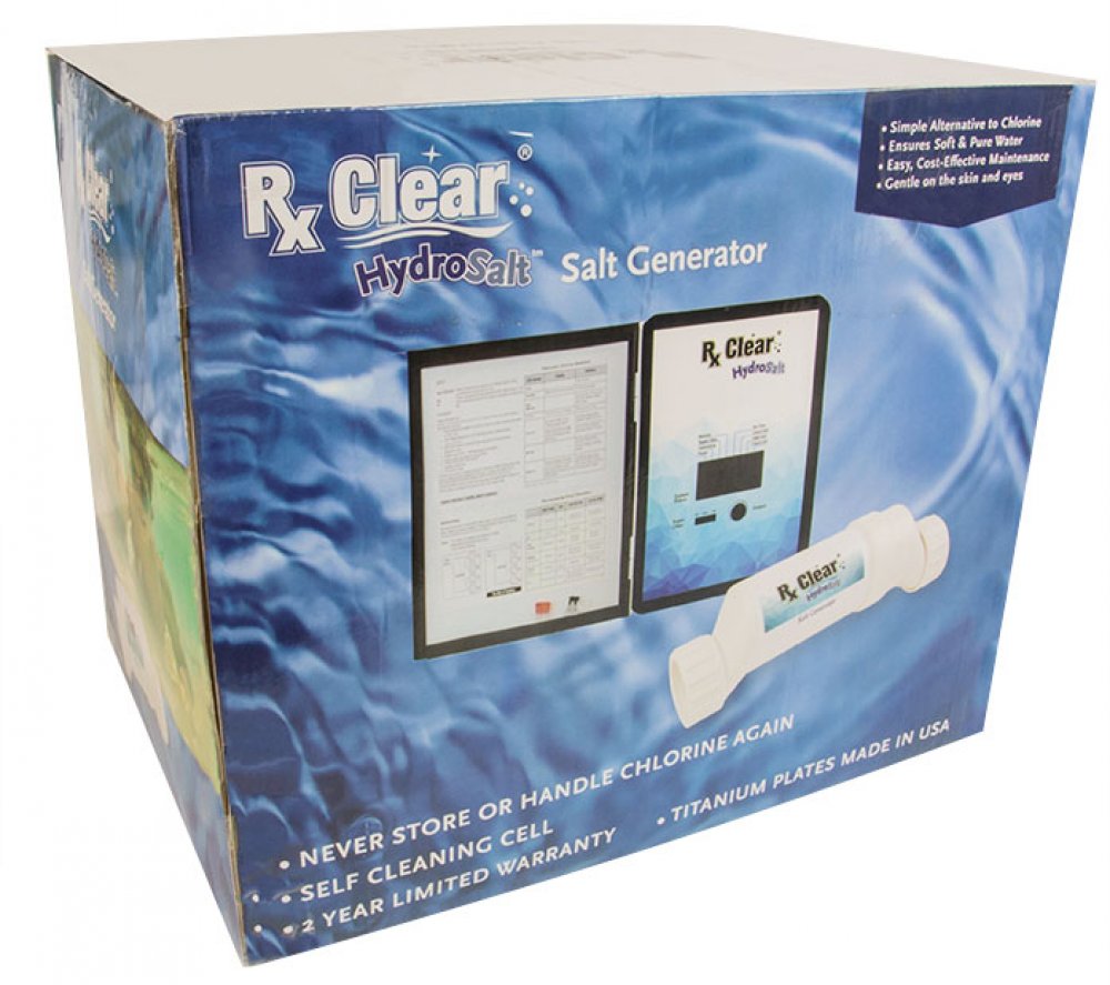 Rx Clear&reg; HydroSalt™ Salt Chlorine Generator (Various Sizes)