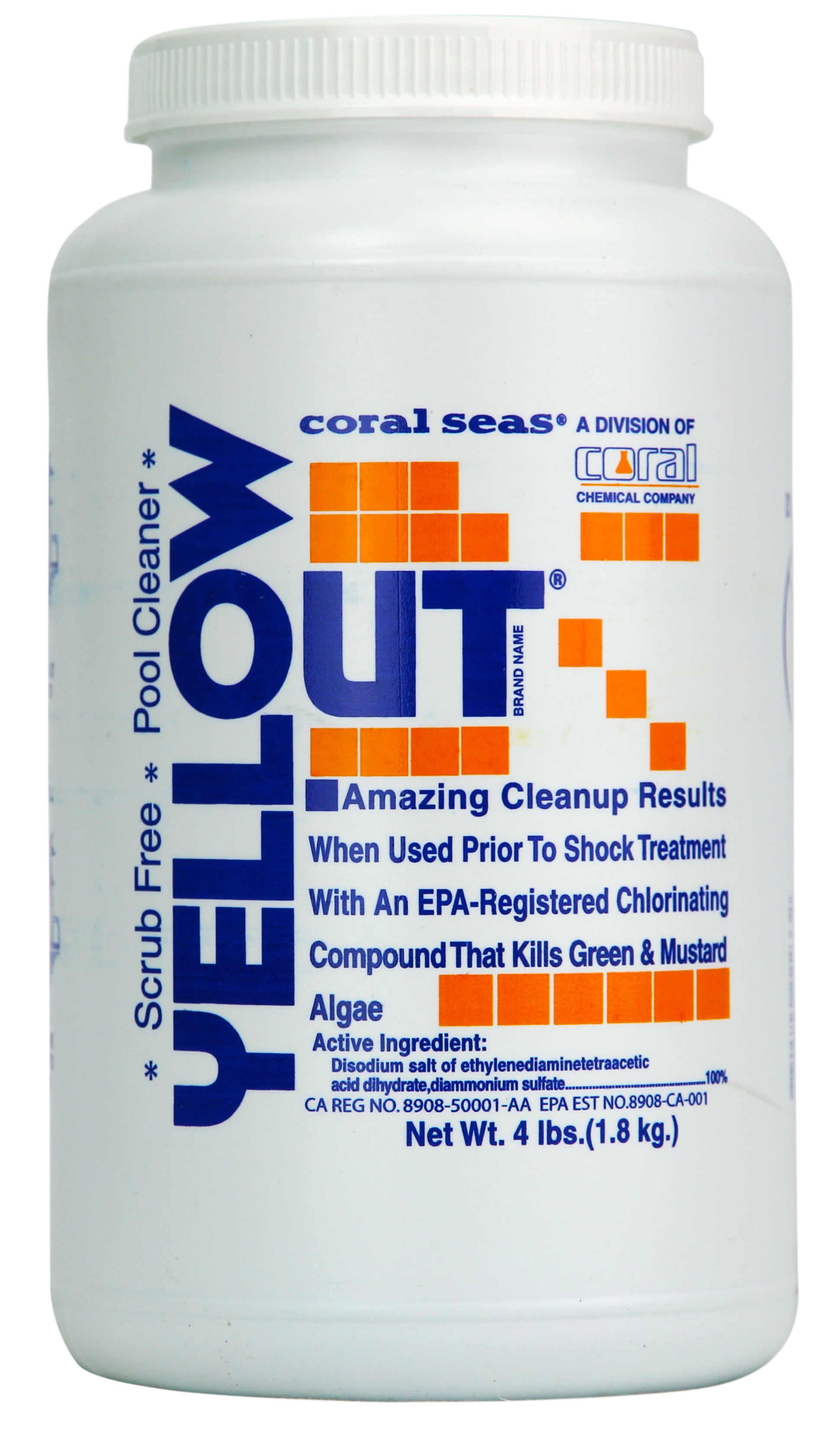 Yellow Out® Algae Killing Pool Cleanup 4 lbs