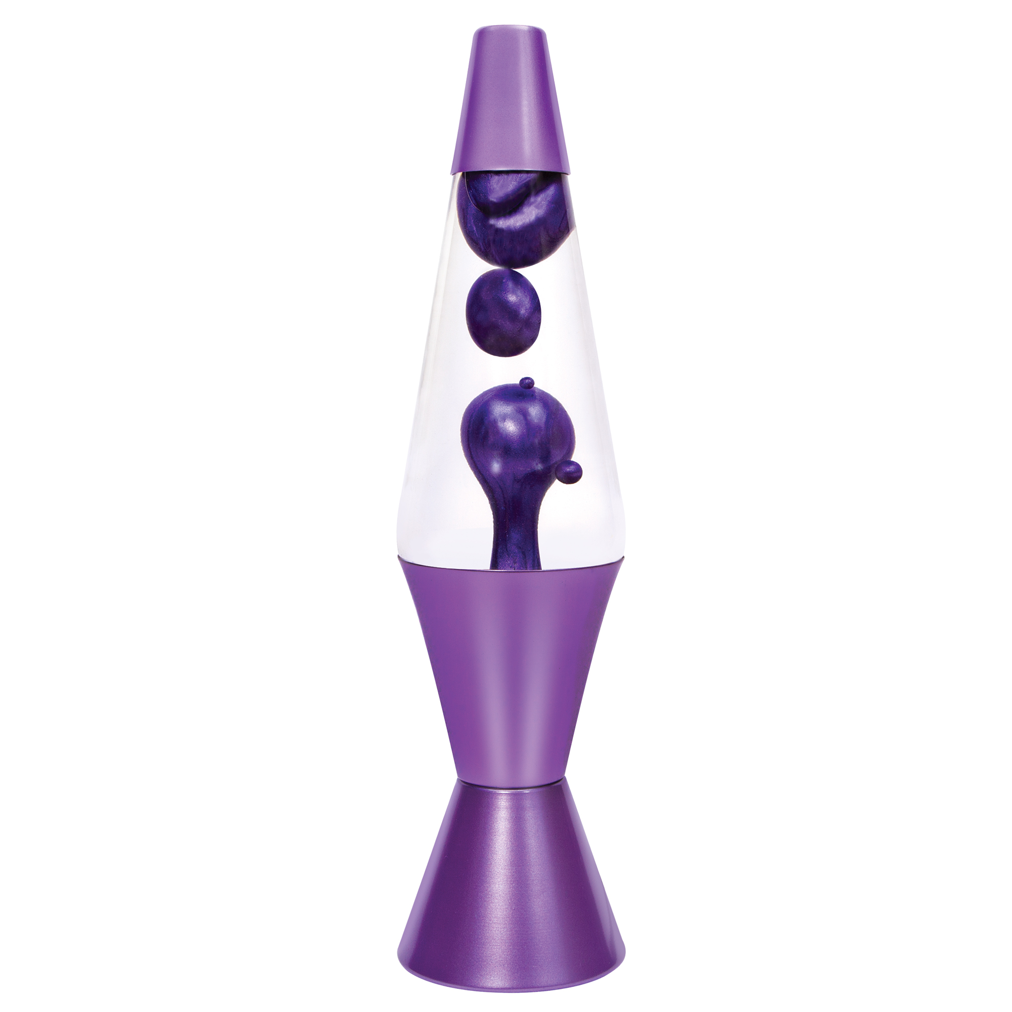 14.5" Metallic Purple Wax Lava Lamp with Matching Aluminum Base | eBay