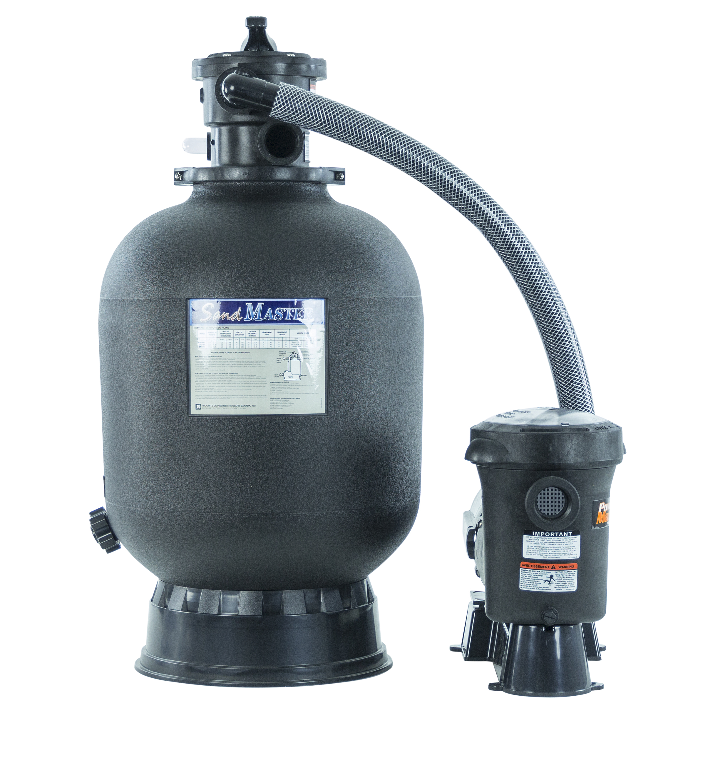 Hayward Pro-Series S180T Above Ground Swimming Pool Sand Filter w//SP0714T ...