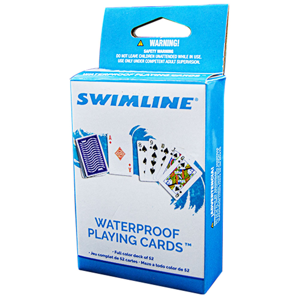 Swimline® Pool, Spa & Hot Tub Waterproof Playing Cards