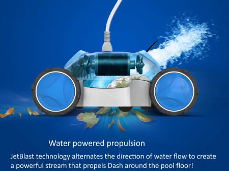 Aqua Products&reg; Dash &trade; Above-Ground Robotic Pool Cleaner