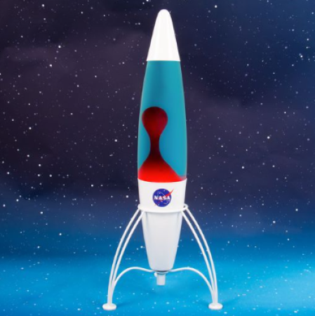 NASA Rocket Lava Lamp 17"