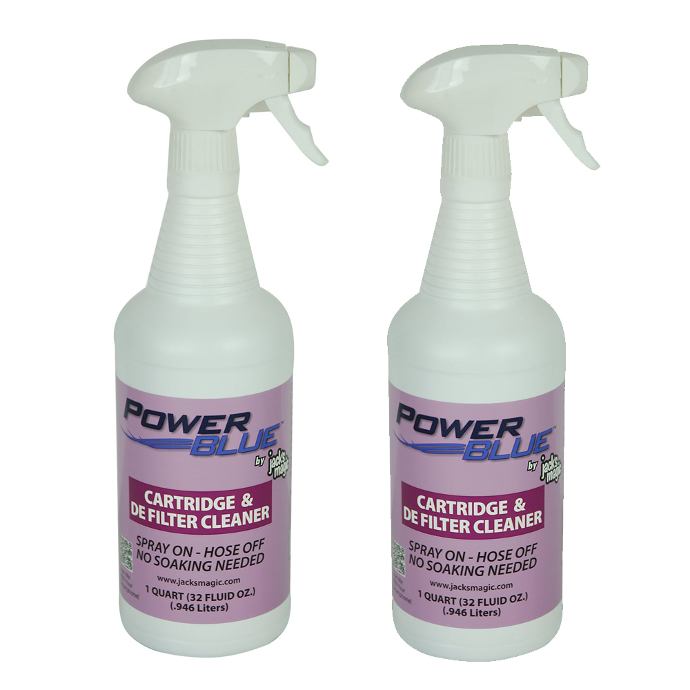 Power Blue Cartridge and DE Swimming Pool Filter Cleaner