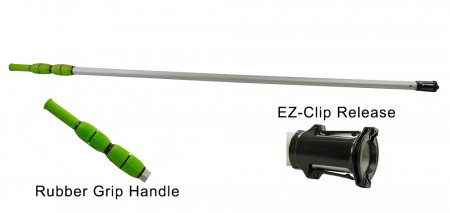 Aqua Select® EZ-Clip Vacuum Pole With Rubber Grip Parts & Accessories