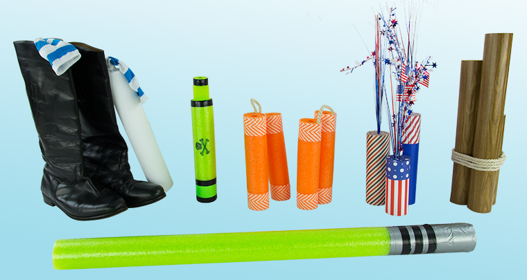12 Crafty Projects Made from Pool Noodles