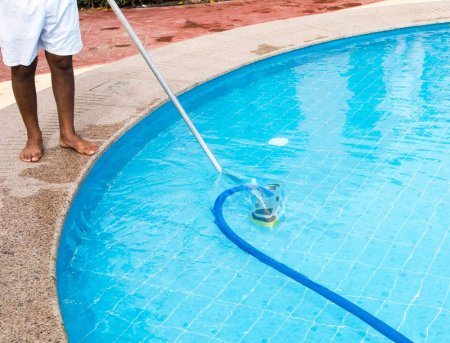 Aqua Select® Inground Deluxe Weighted Vacuum Head With Side Brushes In Pool