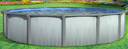 Aqua Brook by Lake Effect® Oval Above Ground Pool