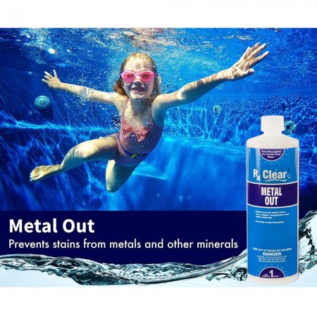 Girl In Swimming Pool - Metal Out