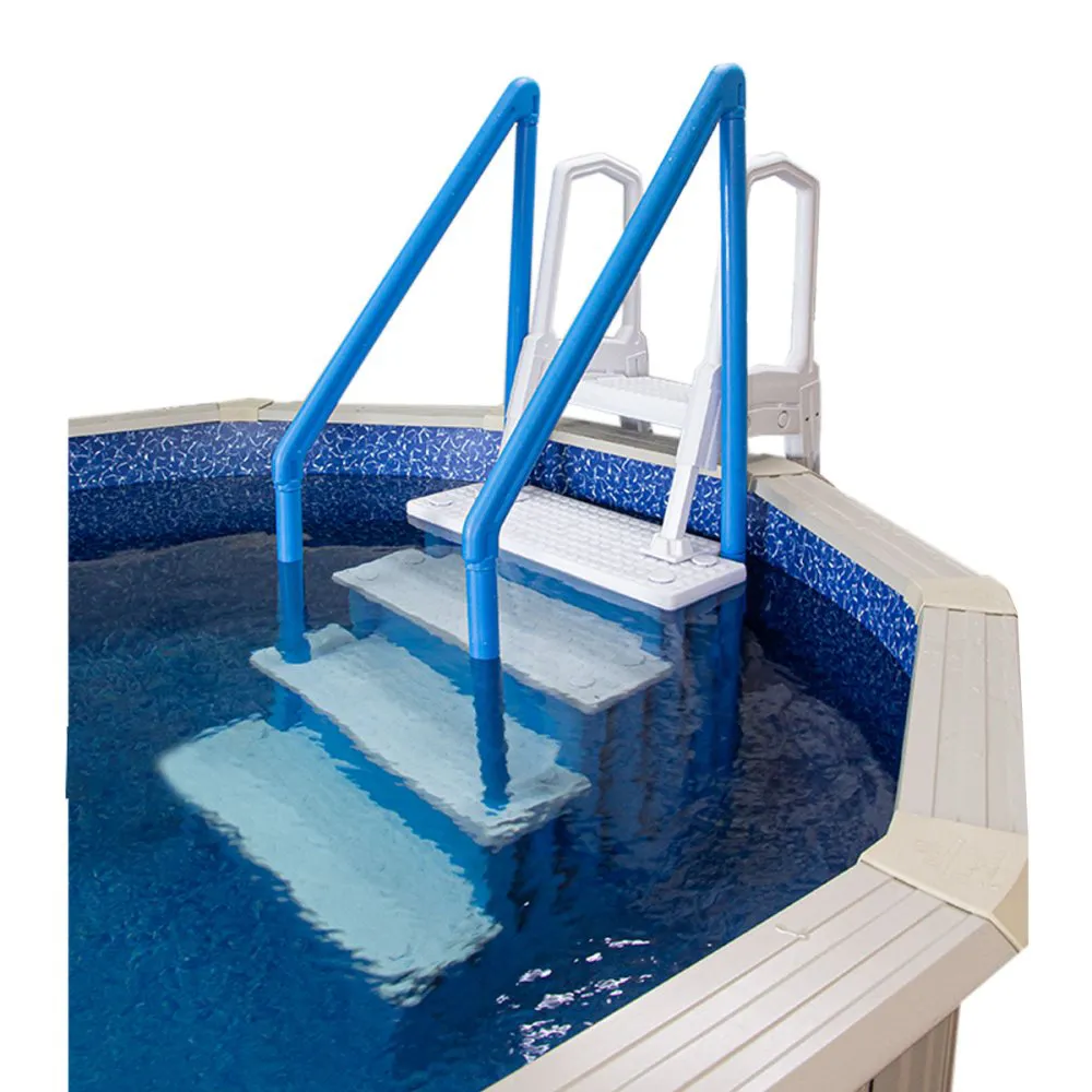 Aqua Select® Above Ground Anti-Slip Pool Steps - PoolSupplies.com